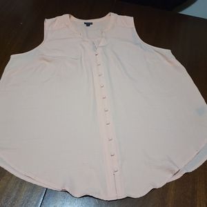 Torrid 3 Sleevless Peach color Top